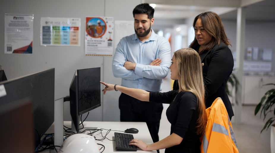 Pre-vocational training course in the office